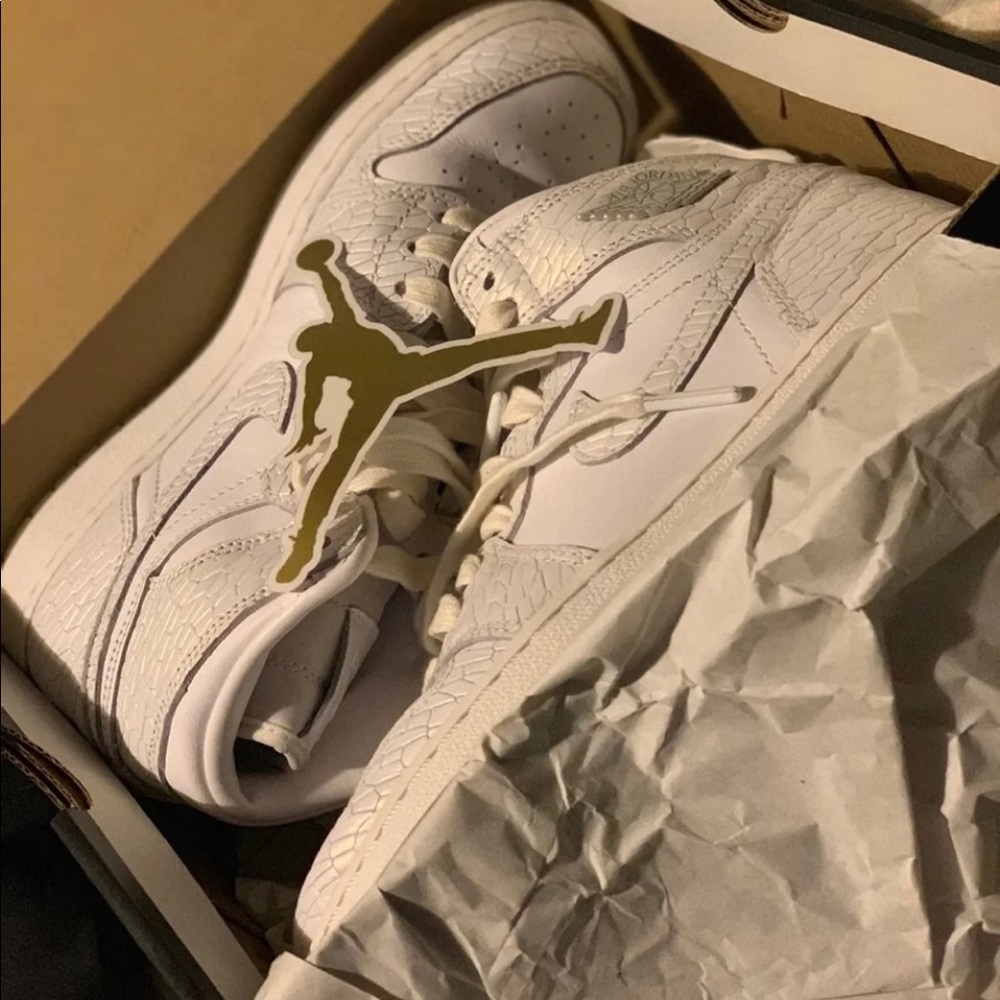 Nike jordan 1s reflective
